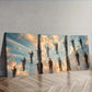 3pcs Surreal film Wall Art Set Canvas Framed 40x60cm - High Quality Print 100% Australian Made Wall Canvas Ready to Hang