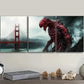 3pcs Dissecting Alien Life,   Wall Art Set Canvas Framed 40x60cm - High Quality Print 100% Australian Made Wall Canvas Ready to Hang