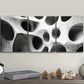 3pcs Organic shaped holes Metal Print Ready to Hang Art