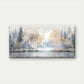 Abstract Forest River Wall Art Canvas Office Home Room Framed 120x60cm
