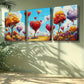3pcs Trees and flowers.Wall Art Set Canvas Framed 40x60cm - High Quality Print 100% Australian Made Wall Canvas Ready to Hang