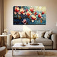Colorful Stained Glass Shards Wall Art Canvas Office Home Room Framed 120x60cm