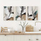 3pcs  Abstract Dormitory Decor  Metal Print Ready to Hang Art