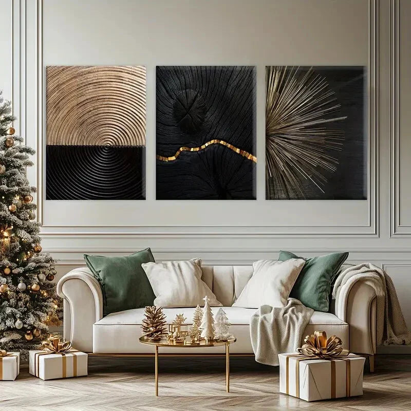3pcs painting, fantasy decoration, Metal Print Ready to Hang Art