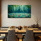 Serene For Lotus Pond Landscape Wall Art Canvas Office Home Room Framed 120x60cm