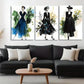 3pcs Classic & Contemporary Stylish Perfect Wall Art Set Canvas Framed 40x60cm - High Quality Print 100% Australian Made Wall Canvas Ready to Hang
