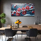 Plum Blossoms Wall Art Canvas Office Home Room Framed 80x45cm