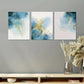 3pcs Minimalist Contemporary Abstract Metal Print Ready to Hang Art
