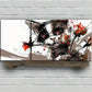 3pcs Abstract Cat Modern Decorative Metal Print Ready to Hang Art