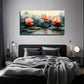 Beautiful For Lotus Flower Wall Art Canvas Office Home Room Framed 80x45cm