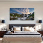 Trollfjord Norway Scenery Wall Art Canvas Office Home Room Framed 120x60cm