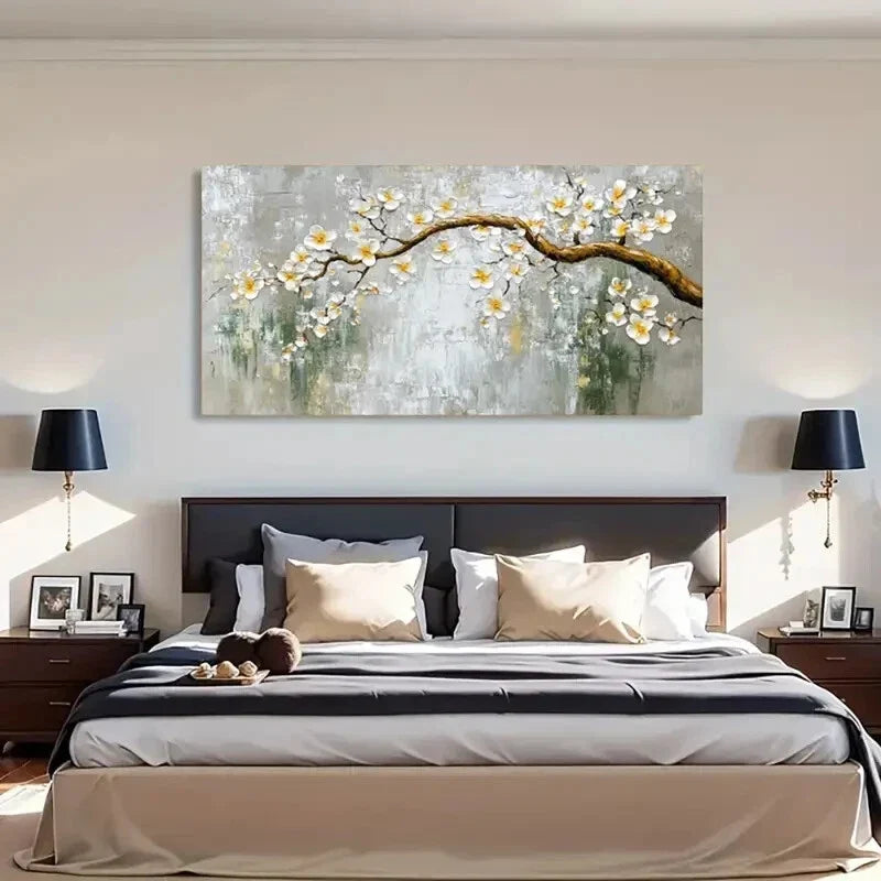 Geometric Design Soft Palette Wall Art Canvas Office Home Room Framed 120x60cm