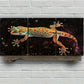 3pcs Starry Night Gecko Colourful Metal Print Ready to Hang Art