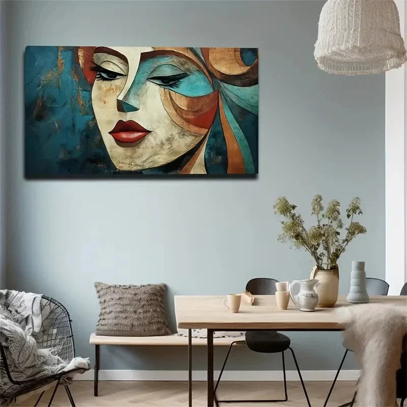 Exquisite Design Wall Art Canvas Office Home Room Framed 80x45cm