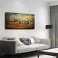 Equestrian Scene Tent Spectator Wall Art Canvas Office Home Room Framed 120x60cm