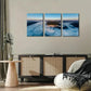 3pcs Ocean & River Seascape Nature Metal Print Ready to Hang Art