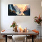 Calm Water & Wooden Boat Wall Art Canvas Office Home Room Framed 120x60cm