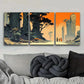 3pcs  Strange Planet Classic Modern Metal Print Ready to Hang Art