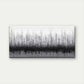 Black and White Drip Wall Art Canvas Office Home Room Framed 120x60cm