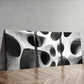 3pcs  Organic shaped holes Abstract Wall Art Set Canvas Framed 40x60cm - High Quality Print 100% Australian Made Wall Canvas Ready to Hang