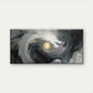 Dragon & Cloud Patterns Wall Art Canvas Office Home Room Framed 80x45cm