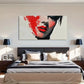 Abstract Brush Strokes Modern Wall Art Canvas Office Home Room Framed 120x60cm