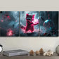 3pcs A magical raccoon Metal Print Ready to Hang Art