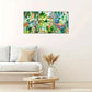 3pcs Gorilla in the Forest Cheetah Decoration Metal Print Ready to Hang Art