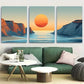 3pcs Channel Island National Park Travel Metal Print Ready to Hang Art