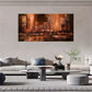 Abstract Architectural Modern Wall Art Canvas Office Home Room Framed 120x60cm