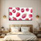 Life like Raspberry Decorative Wall Art Canvas Office Home Room Framed 120x60cm