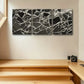 3pcs Shattered Glass Design Metal Print Ready to Hang Art