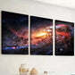 3pcs A Cosmic Theme Galaxy Outer Space Canvas Framed 40x60cm - High Quality Print 100% Australian Made Wall Canvas Ready to Hang