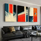 3pcs Modern Abstract Geometric Graphic universe Wall Art Set Canvas Framed 40x60cm - High Quality Print 100% Australian Made Wall Canvas Ready to Hang