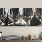 3pcs A model Luxurious Art Painting Metal Print Ready to Hang Art