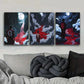 3pcs  Dark Lord of hell Metal Print Ready to Hang Art