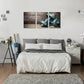 3pcs  Modular Dumbbells   Metal Print Ready to Hang Art