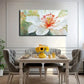 Full And Blooming Flowers Wall Art Canvas Office Home Room Framed 80x45cm