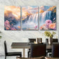 3pcs Niagara Falls Scenic Waterfall Metal Print Ready to Hang Art