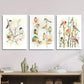3pcs Vibrant Bird Canvas Art Prints - Watercolo Wall Art Set Canvas Framed 40x60cm - High Quality Print 100% Australian Made Wall Canvas Ready to Hang