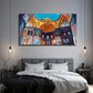 Colorful Abstract Landscape Wall Art Canvas Office Home Room Framed 120x60cm