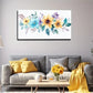 Light Gray Lattice Texture Wall Art Canvas Office Home Room Framed 120x60cm