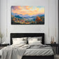 Overlooking The Mountains Wall Art Canvas Office Home Room Framed 120x60cm