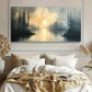 Abstract Landscape Soft Wall Art Canvas Office Home Room Framed 120x60cm