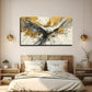 Majestic Eagle Bold Brushstroke Wall Art Canvas Office Home Room Framed 120x60cm