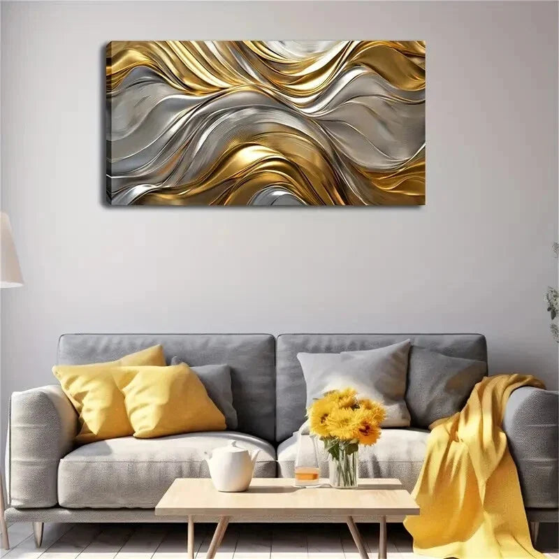 Showing Artistic Effect Through Wall Art Canvas Office Home Room Framed 120x60cm