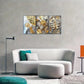 3pcs Golden Monstera Leaf Metal Print Ready to Hang Art
