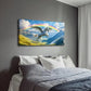 Giant Wings & Rainbow Wall Art Canvas Office Home Room Framed 120x60cm