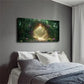 Surrounded By Green Plants Wall Art Canvas Office Home Room Framed 120x60cm