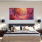 Vibrant Surreal Landscape Décor Wall Art Canvas Office Home Room Framed 120x60cm